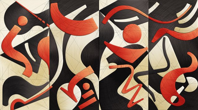 Abstract compostition - Backgrounds and movers 3
