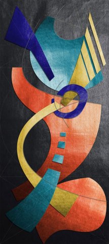 Abstract compostition - Growth construction 1