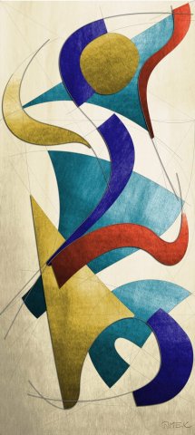 Abstract compostition - Growth construction 2