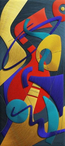 Abstract compostition - Growth construction 5