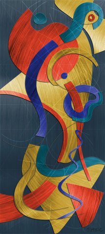 Abstract compostition - Growth construction 10