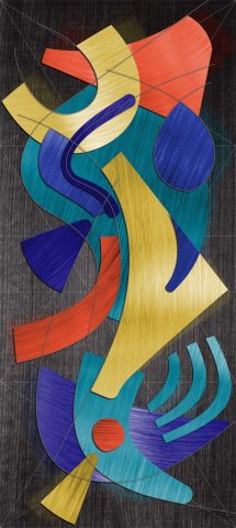 Abstract compostition - Growth construction 13