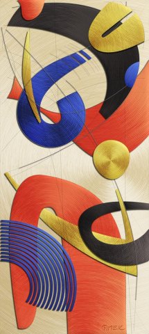 Abstract compostition - Growth construction 14