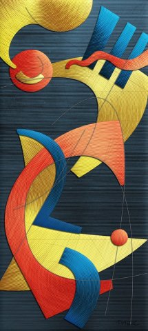 Abstract compostition - Growth construction 16