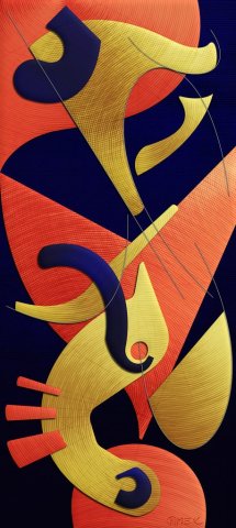 Abstract compostition - Growth construction 20